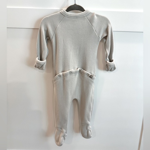 Goumi light grey waffle footies - Picture 2 of 2